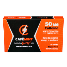 CafeMint - Energy Mints 50mg 10 count