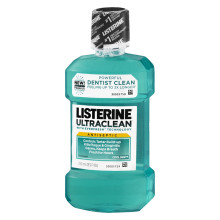 LISTERINE Ultraclean Antiseptic Mouthwash Mint 250.0ml