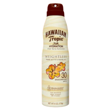Hawaiian Tropic Silk Hydration Spf#30 Continuous Spray, 6oz