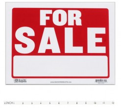 Bazic For Sale Sign