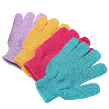 Bath Glove Assorted Colors