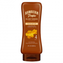 Hawaiian Tropic Protective Dark Tanning Sunscreen Lotion - SPF 4, 8 oz