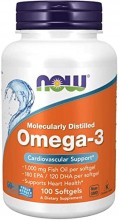 NOW Supplements, Omega-3 180 EPA / 120 DHA,100 Softgels