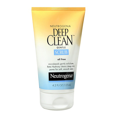 Neutrogena Deep Clean Gentle Scrub, Oil Free 4.2 fl oz (125 ml)