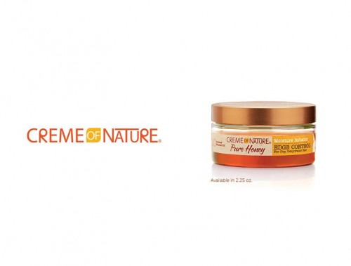 Creme Of Nature Pure Honey Edge Control Gel 2.25 Ounce Jar