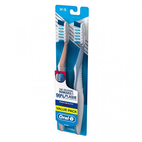 Oral-B Pro Health All In One Twin Pack Toothbrush, Soft