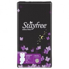 Stayfree Ultra Thin Pads With Wings, 28'S