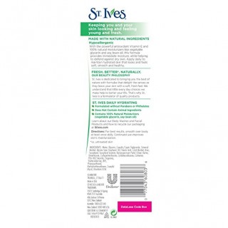 St. Ives Daily Hydrating Body Lotion, Vitamin E, 21oz