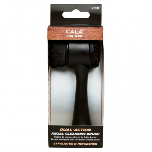 Cala Men's Dual Action Facial Cleansing Brush