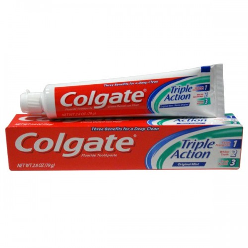Golgate Toothpaste Triple Action Original Mint, 2.8oz