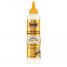 Suave Nourish Hair & Scalp Oil w/ Castor Oil and Mango Butter, 6oz