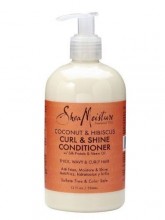 Shea Moisture Coconut & Hibiscus Curl& Shine Conditioner 13 fl oz.