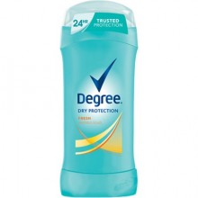 Degree Dry Protection Fresh Invisible Solid, 2.6z
