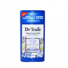 Dr Teal's Lavender Vanilla & Essential Oils Aluminum Free Deodorant, 2.65 oz