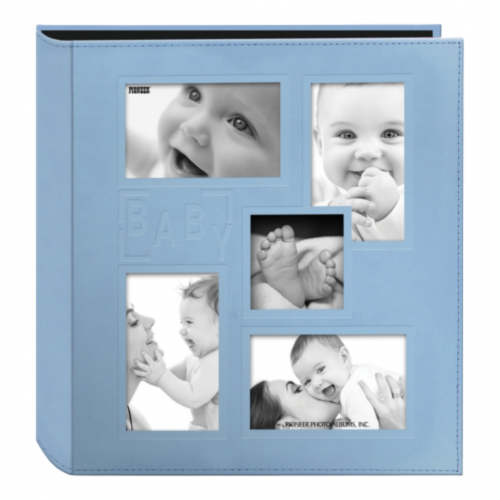 Baby Boy Blue Photo Album, 4" x 6"