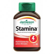 Jamieson Stamina complex of vitamins and minerals 90 tablets