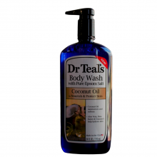 Dr Teal's Nourish & Protect Coconut Oil Body Wash, 24 oz