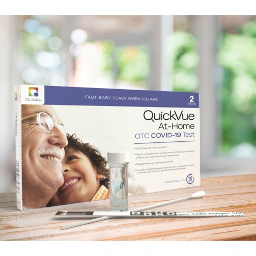 Quidel QuickVue At-Home COVID-19 Test - 10 Minute Results at Home