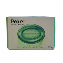 Pears Transparent Soap w/ Lemon Flower Extracts, 125g