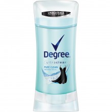 Degree Ultraclear Pure Clean Invisible Solid, 2.6 Oz