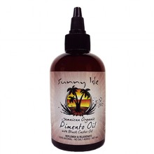 Sunny Isle Jamaican Organic Pimento Oil With Black Castor Oil 4oz