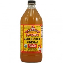 Bragg Organic Raw Unfiltered Apple Cider Vinegar, 32 Oz