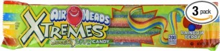 Airheads Extremes Sour Candy, Rainbow Berry, 2 Ounce