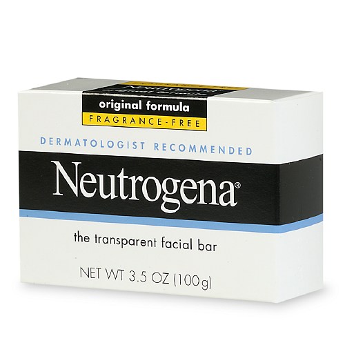 Neutrogena Transparent Facial Bar Soap, Fragrance Free 3.5 oz (100 g)