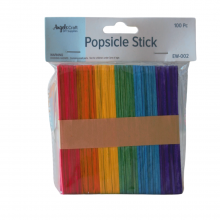 Craft Popsicle Sticks, 100 pcs