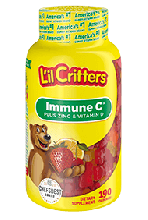 L'il Critters Immune C Plus Zinc and Echinacea, 190 Count