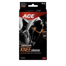 Ace Compression Knee Sleeve, 1 sleeve (Small/Medium)
