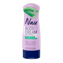 Nair Body Cream Hair Removal, Soothing Aloe & Water Lily Scent, 9oz