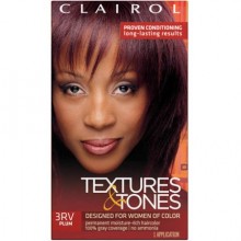 Clairol Textures & Tones Permanent Hair Color 3RV - Plum