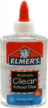 Elmer's Washable No-Run School Glue E305, 5 oz. Clear