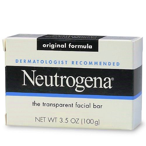 Neutrogena Transparent Facial Bar Soap, Original 3.5 Oz (100 g)
