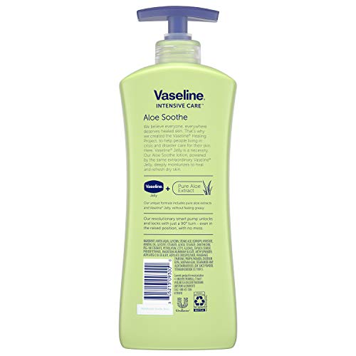 Vaseline Intensive Care Aloe Soothe Body Lotion, 20.3oz