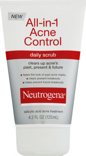 Neutrogena Daily Scrub, All-In-1, Acne Control 4.2 fl oz (125 ml)