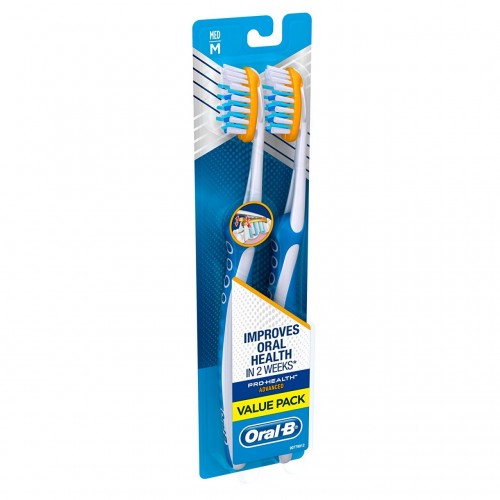 Oral-B Pro Health Advanced Twin Pack Toothbrush, Medium