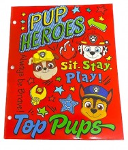 Pup Heroes Portfolio Folder 11.8in  x 9.35in