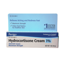 Perrigo Maximum Strength Hydrocortisone 1% Cream, 1 oz
