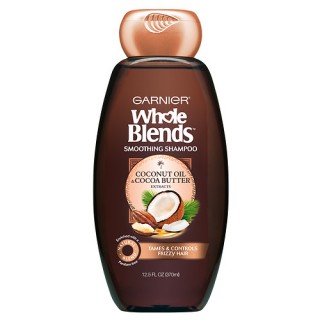 Garnier Whole Blends Smoothing Shampoo Coconut Oil & Cocoa Butter 12.5 oz (370 ml)