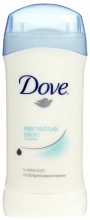 Dove Invisible Solids, Sensitive Skin, 2.6 oz Stick