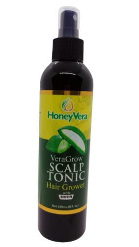 Honey Vera’s VeraGrow Scalp Tonic, 8FL OZ (240ML)