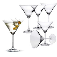 Glass Martini 8.33oz S/4