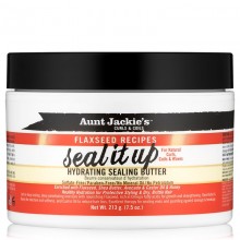 Aunt Jackies Seal It Up Hydrating Sealing Butter 7.5 Ounce (221ml)