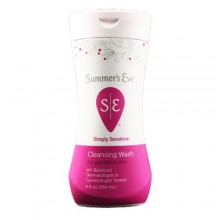 Summer's Cleansing Wash for Sensitive Skin Simply Summers - 9 oz