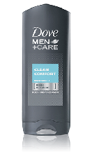 Dove Men +Care Micro Moisture Body And Face Wash Mild Formula, Clean Comfort 13.5 Oz