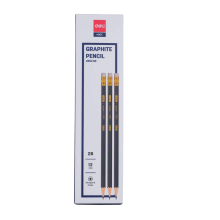 Deli Graphite Pencil 2B, 12pcs