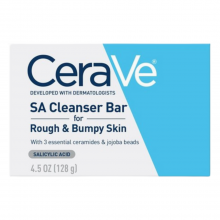 Cerave SA Cleanser Bar for Rough & Bumpy Skin, 4.5 oz