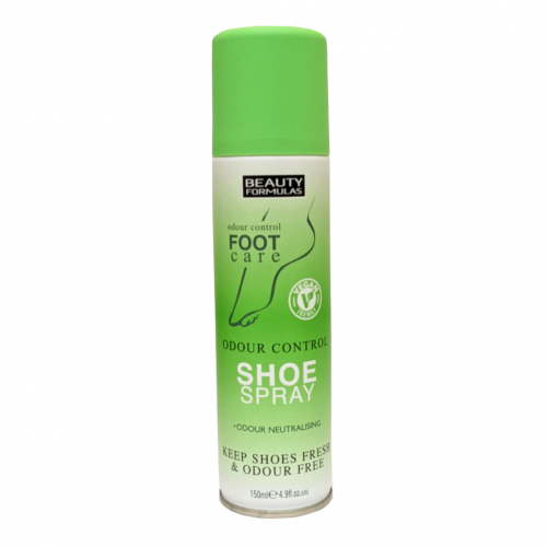 Beauty Formulas Odour Control Shoe Spray, 4.9oz